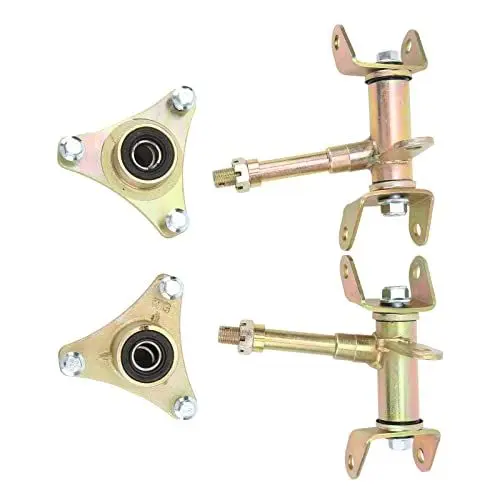 Produktbild: Achsschenkel Vorne Links Rechts Bremsscheibe Radachse Felge Nabenstummel Aluminiumlegierung Set für ATV Go Karts Offroad UTV Quads