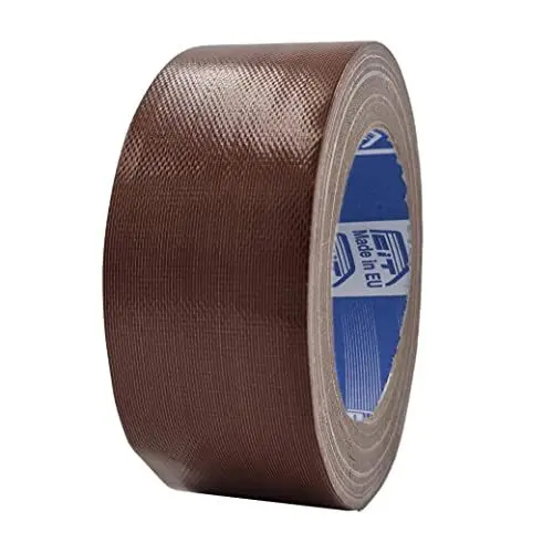 Produktbild: ACIT Super 50 mm x 25 M, verstärktes Gewebeband, Duct Tape, amerikanisches Gewebeband: Reparaturen, Befestigung und Verpackung mit hoher Dichtheit (Braun)