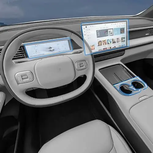Produktbild: ACKNVHRO TPU-Schutzfolie für den Autoinnenraum, für XPENG G6 2023 2024
