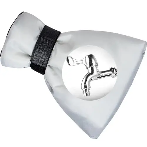 Produktbild: Acooruiteng Wasserhahn Abdeckung Wasserhahnabdeckungen Wasserhahn Winterfest Beutel Außen Wasserhahn Abdeckung Winterfester Beutel Outside Tap Cover für Regnerisches und Schneebedecktes Wetter