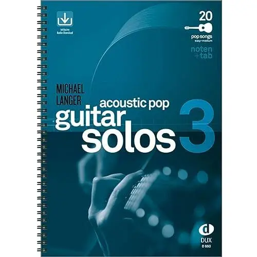 Produktbild: Acoustic Pop Guitar Solos 3: Noten & TAB - easy/medium