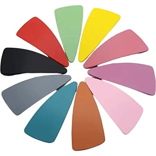 Produktbild: Acryl Metall Snap Haarspangen Damen Groß Haarspange Bunte Haar Clips Set Haarschmuck Für Mädchen Frauen