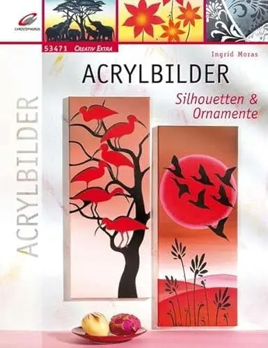 Produktbild: Acrylbilder: Silhouetten & Ornamente