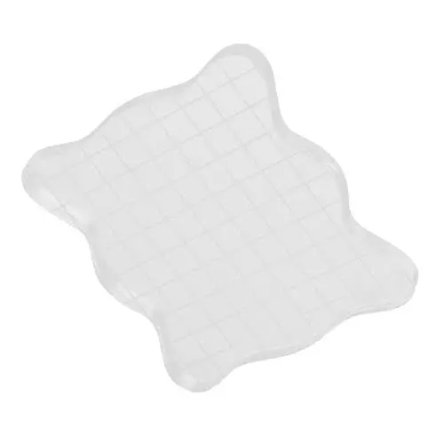 Produktbild: Acrylblock Zum Basteln von Stempeln, Einfacher Griff, Quadratische Form, Transparenter Spaßblock (7,5 * 7,5 cm)