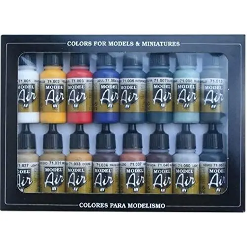 Produktbild: Acrylicos Vallejo 771178 Modellbausatz, verschieden