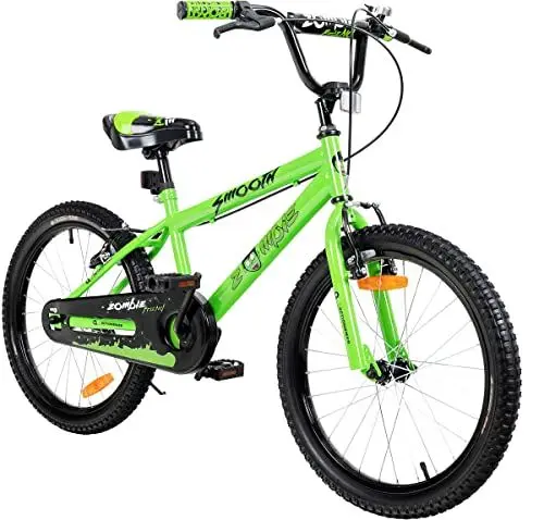 Produktbild: Actionbikes Kinderfahrrad Zombie 20 Zoll - Jungen & Mädchen - Ab 4-9 Jahren - V-Brake Bremse - Kettenschutz - Fahrräder - Kinder Fahrrad - Laufrad - BMX - Kinderrad (Zombie)