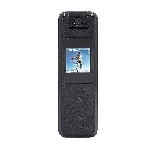 Produktbild: Action-Kamera, FPV-Kamera HD 1080P Nachtkamera, Leichte Tragbare Action-Kamera für Rennen, Schießen mit Gyroskop-Stabilität und ABS, Versteckte Kameras