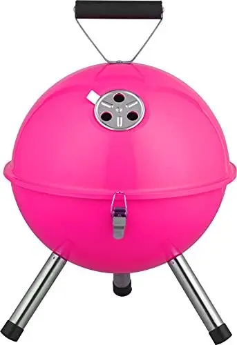 Produktbild: ACTIVA Kugelgrill Mallorca | Premium Camping Grill mit einstellbarer Luftzufuhr, hochwertigem Grillrost & Deckel | Holzkohle Grill für ein gelungenes Barbecue