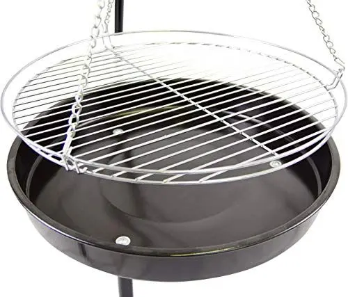 Produktbild: ACTIVA Runder Ketten Grillrost Massiver Grill Rost Verchromt Durchmesser ∅ 50 cm