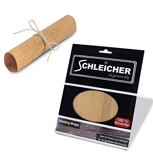 Produktbild: ACTIVA Schleicher Premium BBQ Wood Wraps für optimales Raucharoma beim Grillen 100% Natürliches Smoker-Holz Grillpapier für einen besonderen Grillgeschmack geeignet für Kugel-, Stand- und Gas-Grill