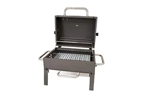 Produktbild: ACTIVA Angular ToGo Holzkohlegrill Barbecue Holzkohle Edelstahlgrill Griller Kohle Kleiner Grill