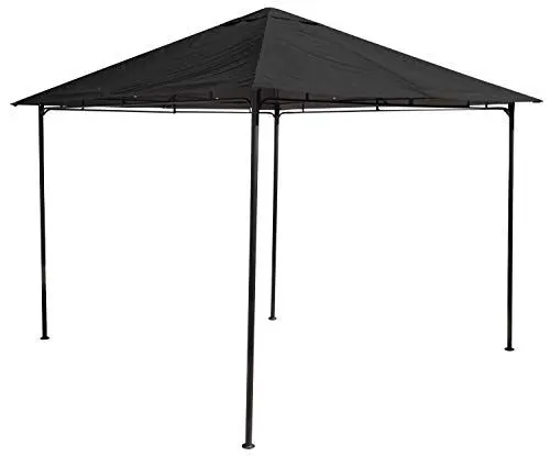 Produktbild: Activa Garten Pavillon 3x3 m Massiv Stabil Metall Gartenpavillion Partyzelt Pergola 3x3 Wetterfest