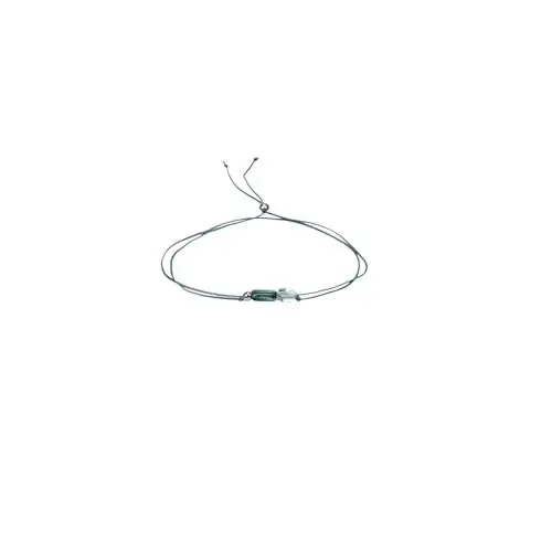 Produktbild: Acura-Styles Edelstein Armband Damen, Handmade, Edelstein Armband Damen Echt, mit Silberkugel, Labradorit Armband, Bergkristall Armband, Verstellbar Durch 925 Silber Schiebekugel, Geschenk für Frauen