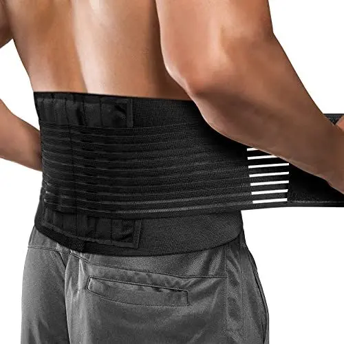 Produktbild: ACWOO Rückenbandage Rückenstützgürtel für Herren und Damen, Atmungsaktive Rückengurt,Rückenstütze für Sport Rückenbandage entlastet Rücken, Anti-Schweiß Lendenwirbel Gürtel Rückenstützgürtel(L)