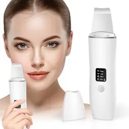 Produktbild: ACWOO Skin Scrubber, Face Skin Spatula Skin Scrubber Mitesserentferner Porenreiniger Werkzeug Mitesser-Extraktor für Tiefenreinigung