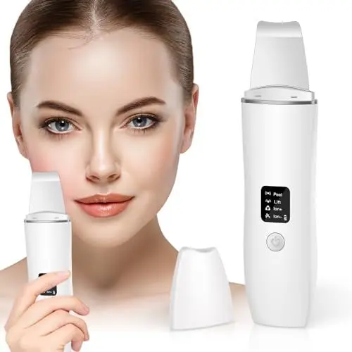 Produktbild: ACWOO Skin Scrubber, Face Skin Spatula Skin Scrubber Mitesserentferner Porenreiniger Werkzeug Mitesser-Extraktor für Tiefenreinigung