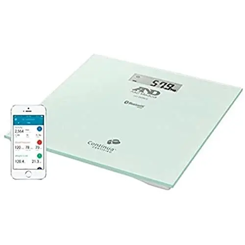 Produktbild: A&D Medical UC-352BLE Digital Personenwaagen Bluetooth mit App Smart Waage