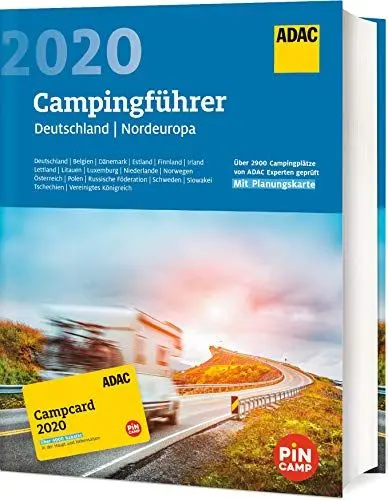 Produktbild: ADAC Campingführer Deutschland & Nordeuropa 2020