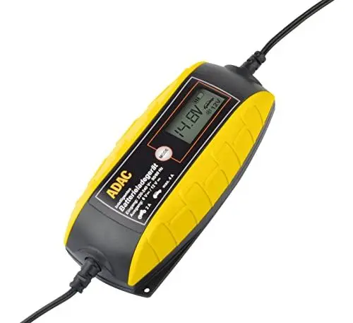 Produktbild: ADAC Batterie-Ladegerät, 6 und 12 Volt, mit Komfort-Klemme | M12716