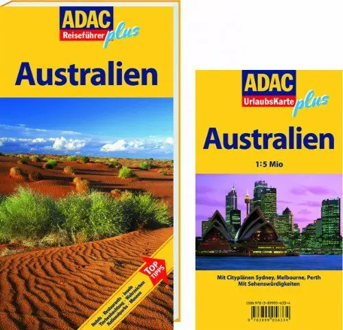 Produktbild: ADAC Reiseführer plus Australien: Mit extra Karte zum Herausnehmen