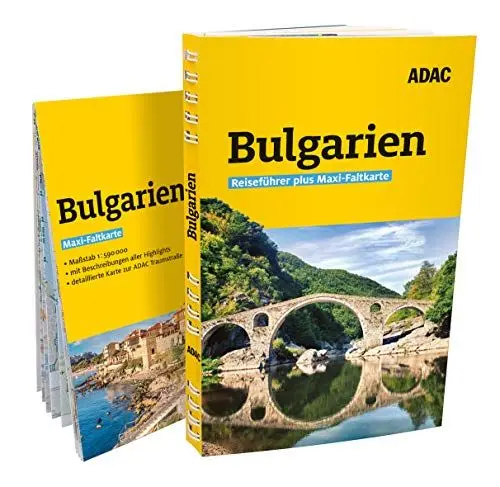 Produktbild: ADAC Reiseführer plus Bulgarien: Mit Maxi-Faltkarte und praktischer Spiralbindung