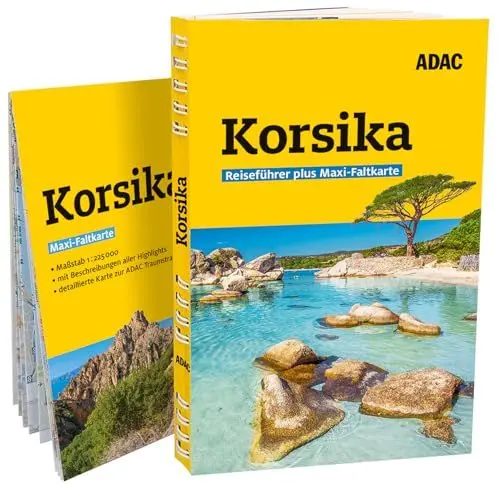 Produktbild: ADAC Reiseführer plus Korsika: Mit Maxi-Faltkarte und praktischer Spiralbindung