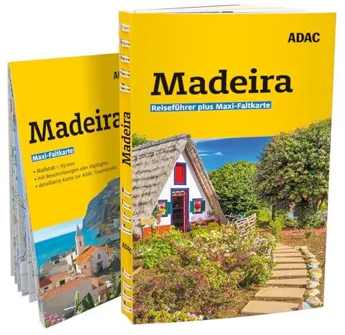 Produktbild: ADAC Reiseführer plus Madeira und Porto Santo: Mit Maxi-Faltkarte und praktischer Spiralbindung