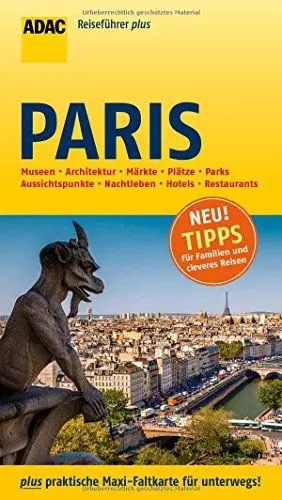Produktbild: ADAC Reiseführer plus Paris: mit Maxi-Faltkarte zum Herausnehmen