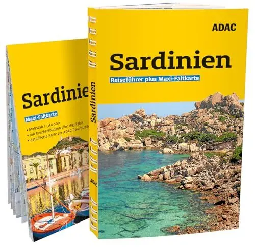 Produktbild: ADAC Reiseführer plus Sardinien: Mit Maxi-Faltkarte und praktischer Spiralbindung