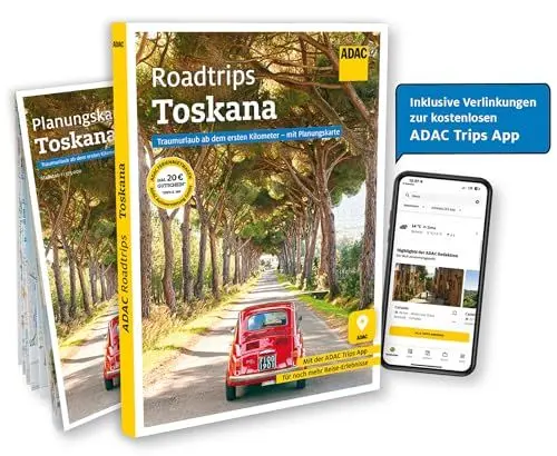 Produktbild: ADAC Roadtrips - Toskana: Traumurlaub ab dem ersten Kilometer - mit Planungskarte