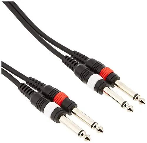 Produktbild: Adam Hall Cables 3 STAR TPP 0300 Twin-Kabel 2 x Klinke TS auf 2 x Klinke TS | 3 m