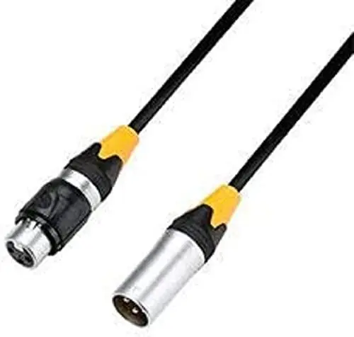 Produktbild: Adam Hall Cables 4 STAR DMF 3000 IP65 - DMX- & AES/EBU-Kabel – 3-Pol-XLR(m) auf XLR(f), IP65 30 m