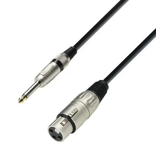 Produktbild: Adam Hall Cables K3MFP0600 Mikrofonkabel XLR female auf 6,3mm Klinke mono 6m