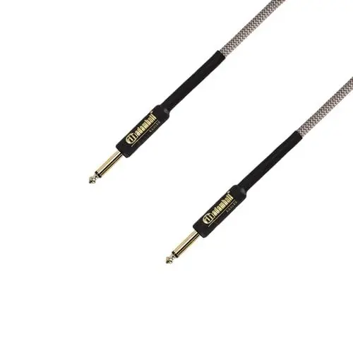 Produktbild: Adam Hall cables 4 Star Instrumentenkabel Nylonmantel Klinke TS, braun, 9 m