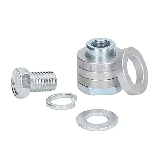 Produktbild: Winkelschleifer Adapterkit M14 zu Nutfräser, Variable Nutbreite 3-12mm, Für Holz-/Metallbearbeitung, Inkl. Sicherungsscheibe