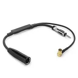 Produktbild: Adapter-Universe DAB+ Antenne Splitter Aktiv Adapter FM passend für JVC Kenwood Sony Alpine Pioneer schwarz