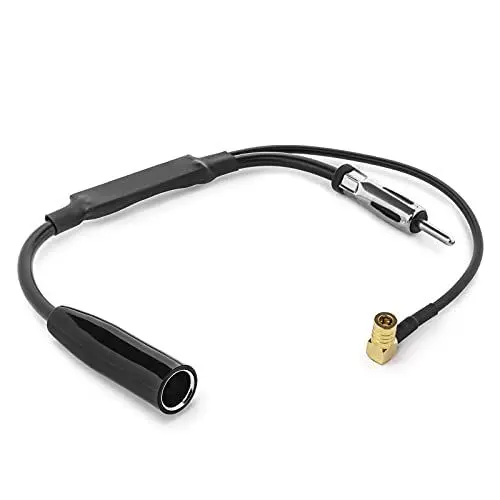 Produktbild: Adapter-Universe DAB+ Antenne Splitter Aktiv Adapter FM passend für JVC Kenwood Sony Alpine Pioneer schwarz