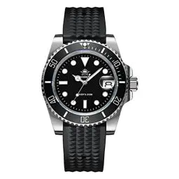 Produktbild: ADDIESDIVE Herren analog Uhren Quarz Uhr 20bar wasserdichte Edelstahl Armbanduhr Herren Großes Leuchtende