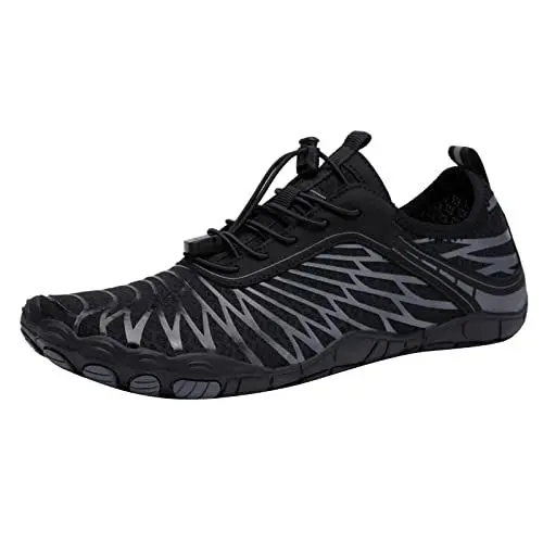 Produktbild: Addilleten Herren Boot- & Segelschuhe FüR Herren Herren- und Damen-Schwimmschuhe, leichte Schwimmschuhe, Waten, Tauchen, Strandschuhe, Frauen, Yoga, Boot- & Segelschuhe FüR Herren Sandalen (Black, 44)