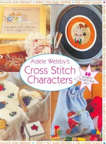 Produktbild: Adele Welsby's Cross Stitch Characters