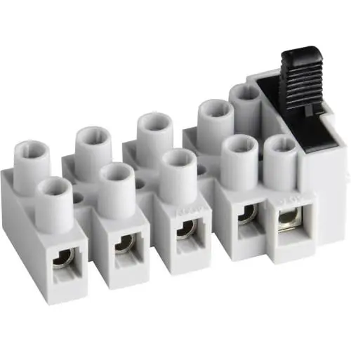 Produktbild: Adels-Contact 19964 Luesterklemme flexibel: 0.5-2.5mm² starr: 0.5-2.5mm² Polzahl (num): 5 1St.