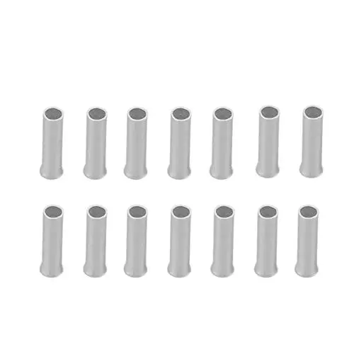 Produktbild: LiebeWH 2000Pcs Aderendhülsen-Set, 18AWG 8mm Verzinnte Aderendhülsen-Kit Kupferdrahtklemme Kabelendzubehör EN1008 Elektrischer Kabelstift Kabelendklemme