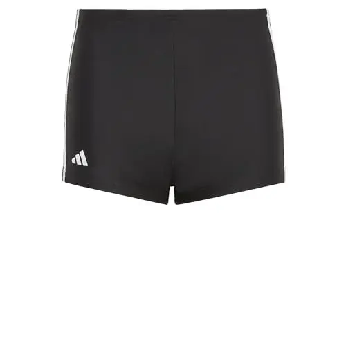 Produktbild: adidas Jungen Classic 3-Stripes Swim Boxers, Black / White, 11-12 Years