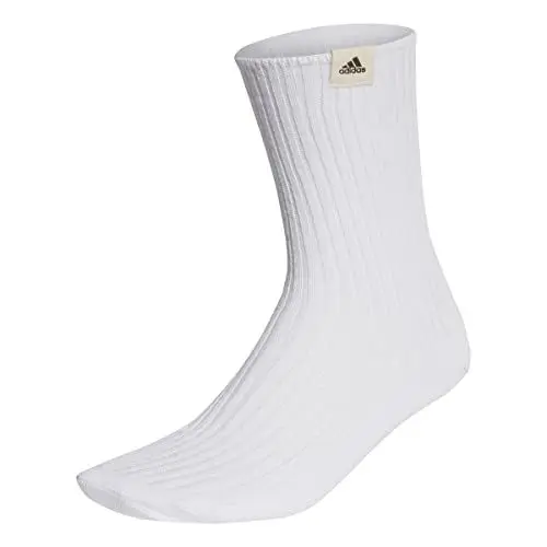 Produktbild: adidas Unisex Kinder Best Label Socks 1 Pair, White/Black, 7-8 Years