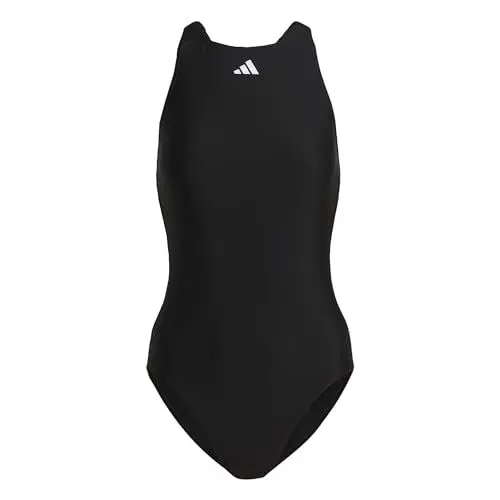 Produktbild: adidas HR6474 SOLID Tape Suit Swimsuit Damen Black/White Größe 36