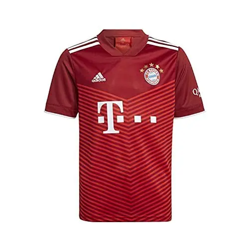 Produktbild: Adidas Herren Home 21/22 FC Bayern MÜNCHEN T-Shirt, FCB True Rot, M