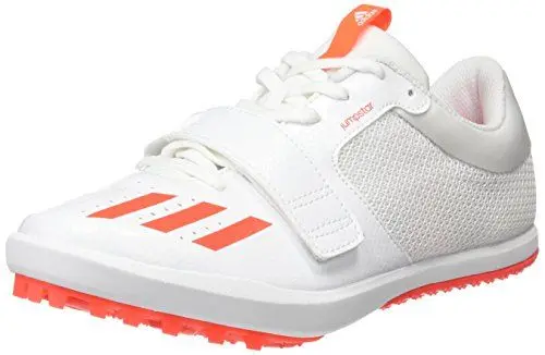 Produktbild: Adidas Herren Jumpstar Leichtathletikschuhe, Mehrfarbig (FTWR White/solar Red/FTWR White), 44 2/3 EU