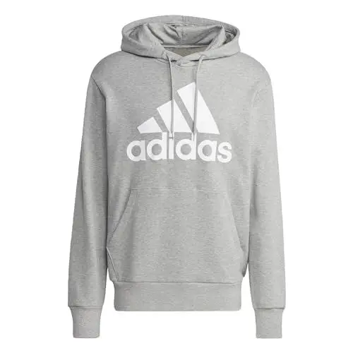 Produktbild: adidas Herren Essentials French Terry Big Logo Hoodie, Medium Grey Heather, M