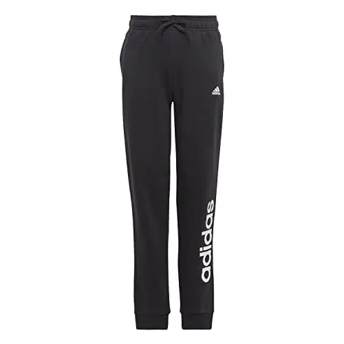 Produktbild: adidas Mädchen Essentials Linear Logo Pants, Black/White, 7-8 Years