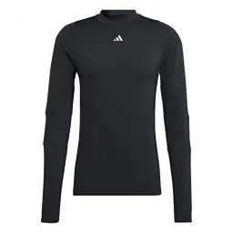 Produktbild: Adidas Mens T-Shirt (Long Sleeve) Techfit Cold.Rdy Long-Sleeve Top, Black, IA1131, M